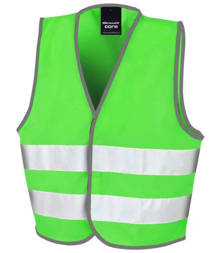 Result Core Kids Enhanced Vis Vest - LIM - M